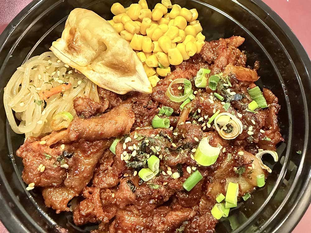 JeyukBokkeum (Spicy Pork) Bowl — $16.99